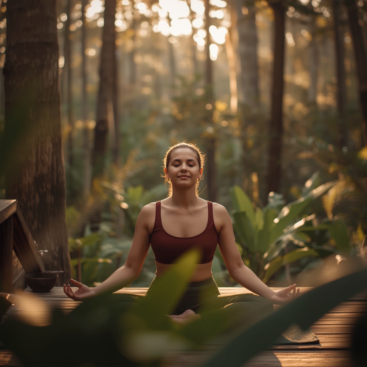 Sound healing ceremony with Balinese singing bowls